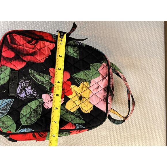 Vera Bradley Pink Red Yellow Blue Floral Lunch Bag - Picture 9 of 12